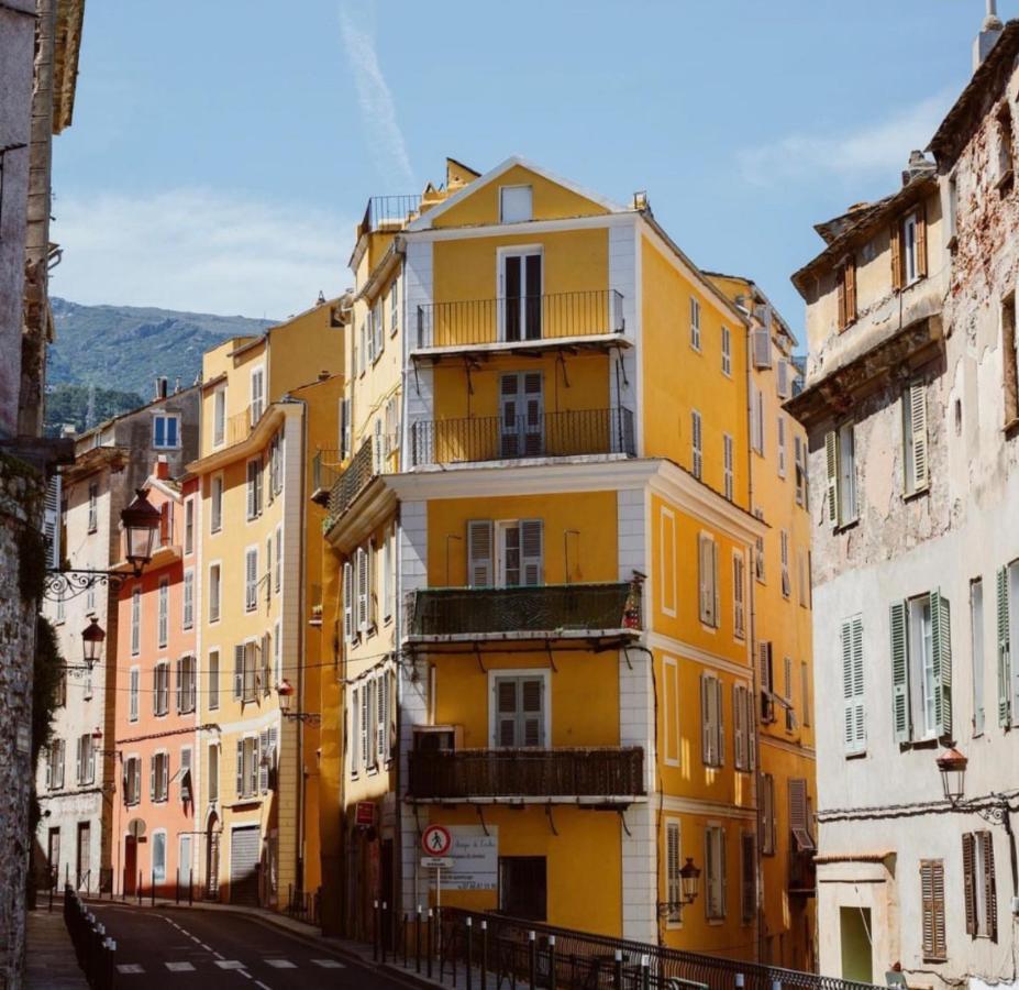 Près du Vieux port Studio terrasse vue dégagée église de Saint Jean Bastia  Exterior foto
